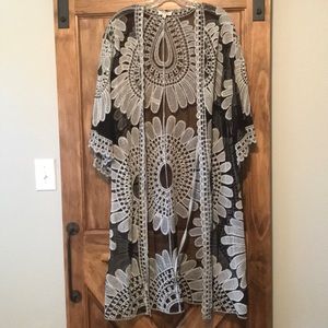 Umgee Lace Kimono-Cardigan